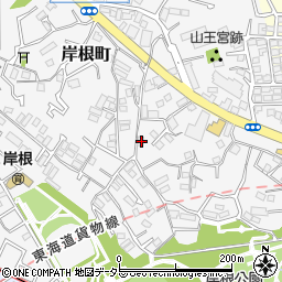 神奈川県横浜市港北区岸根町529周辺の地図