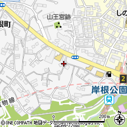 神奈川県横浜市港北区岸根町537周辺の地図