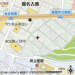 長野県飯田市八幡町538周辺の地図