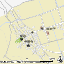 滋賀県長浜市木之本町西山842周辺の地図
