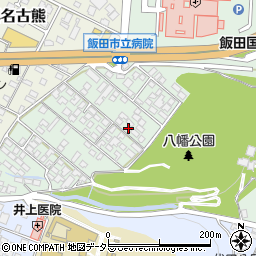 長野県飯田市八幡町495周辺の地図