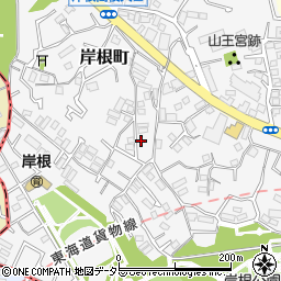 神奈川県横浜市港北区岸根町521-19周辺の地図