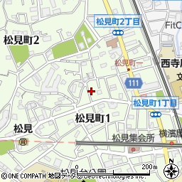 加山荘周辺の地図
