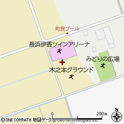 滋賀県長浜市木之本町西山182周辺の地図