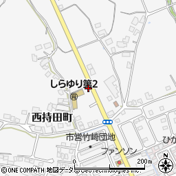 島根県松江市西持田町340周辺の地図