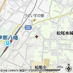 長野県飯田市松尾水城1621周辺の地図