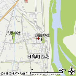 兵庫県豊岡市日高町東芝14周辺の地図