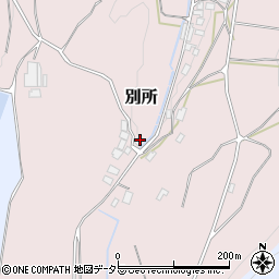 鳥取県東伯郡琴浦町別所447周辺の地図