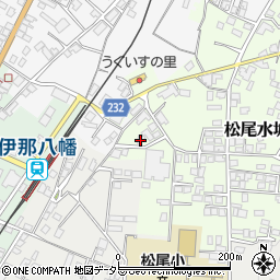 長野県飯田市松尾水城1618-2周辺の地図