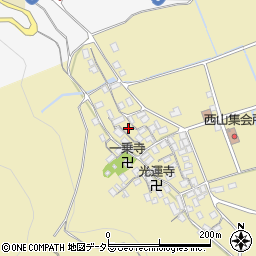 滋賀県長浜市木之本町西山849周辺の地図