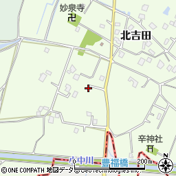 千葉県大網白里市北吉田407-19周辺の地図