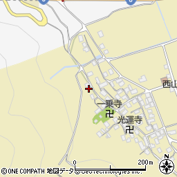 滋賀県長浜市木之本町西山867周辺の地図