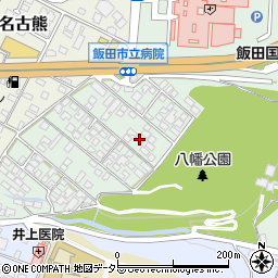 長野県飯田市八幡町496周辺の地図