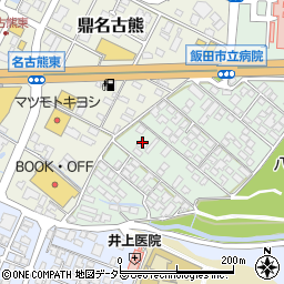 長野県飯田市八幡町537周辺の地図