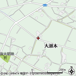 長野県飯田市大瀬木1799周辺の地図