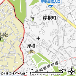 神奈川県横浜市港北区岸根町673周辺の地図