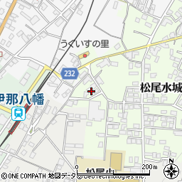 長野県飯田市松尾水城1617周辺の地図