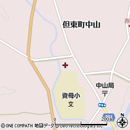 兵庫県豊岡市但東町中山842周辺の地図