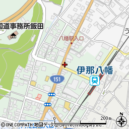 松尾郵便局周辺の地図