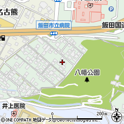 長野県飯田市八幡町493周辺の地図