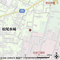 長野県飯田市松尾水城5412-1周辺の地図