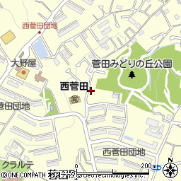 神奈川県横浜市神奈川区菅田町707周辺の地図