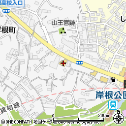 神奈川県横浜市港北区岸根町539周辺の地図