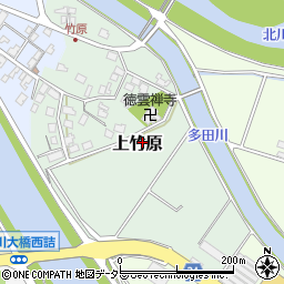 福井県小浜市上竹原周辺の地図