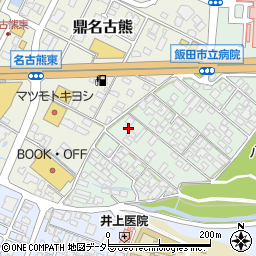 長野県飯田市八幡町540周辺の地図