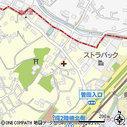 神奈川県横浜市神奈川区菅田町2839周辺の地図