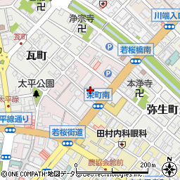 トムワン・パーク栄町駐車場周辺の地図