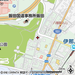 長野県飯田市八幡町2026周辺の地図