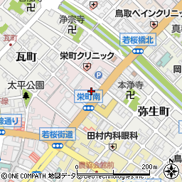 鳥取県鳥取市栄町305周辺の地図