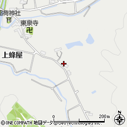 岐阜県美濃加茂市蜂屋町上蜂屋1454周辺の地図