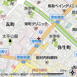 鳥取県鳥取市栄町304周辺の地図