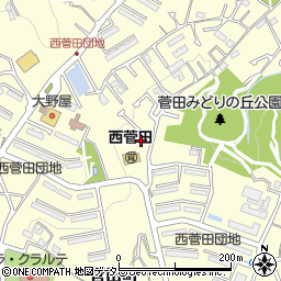 神奈川県横浜市神奈川区菅田町624周辺の地図