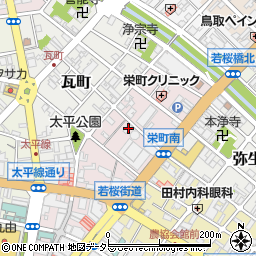 鳥取県鳥取市栄町403-5周辺の地図