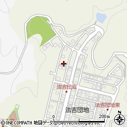 島根県松江市西法吉町28周辺の地図