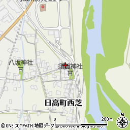 兵庫県豊岡市日高町東芝74周辺の地図