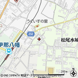 長野県飯田市松尾水城1616-6周辺の地図