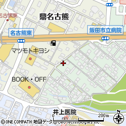 長野県飯田市八幡町541周辺の地図