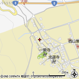 滋賀県長浜市木之本町西山856周辺の地図