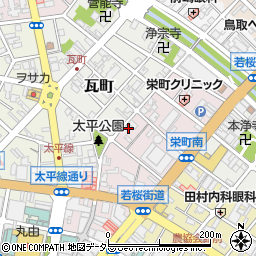 鳥取県鳥取市栄町414周辺の地図