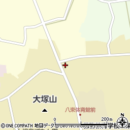 島根県松江市八束町波入2233周辺の地図