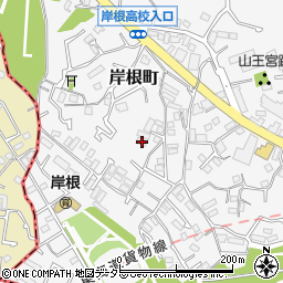 神奈川県横浜市港北区岸根町666周辺の地図
