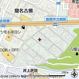 長野県飯田市八幡町511周辺の地図