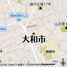 イドムコ中央チェリーボム桜ヶ丘周辺の地図