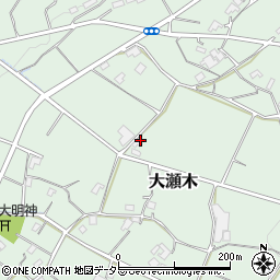 長野県飯田市大瀬木1805周辺の地図