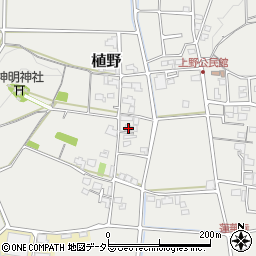 岐阜県関市植野671周辺の地図