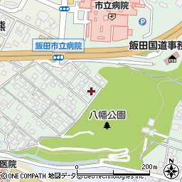 長野県飯田市八幡町489周辺の地図